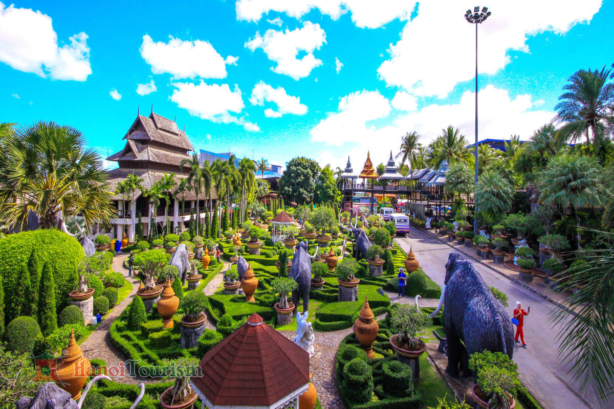 vườn nhiệt đới nongnooch