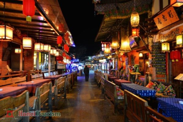 Thành cổ Đại Lý (về đêm) - Vân Nam - Trung Quốc